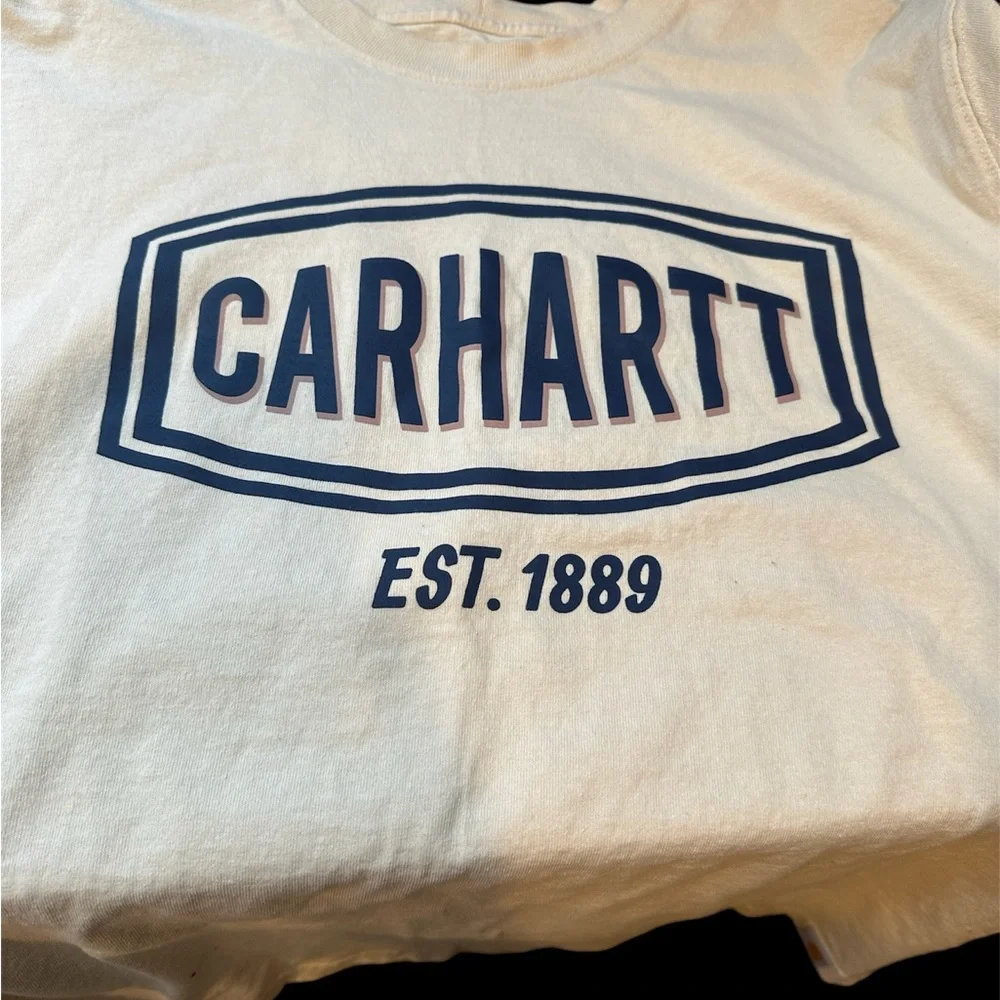 Men’s Carhartt t shirt, size Medium loose fit - Picture 3 of 4